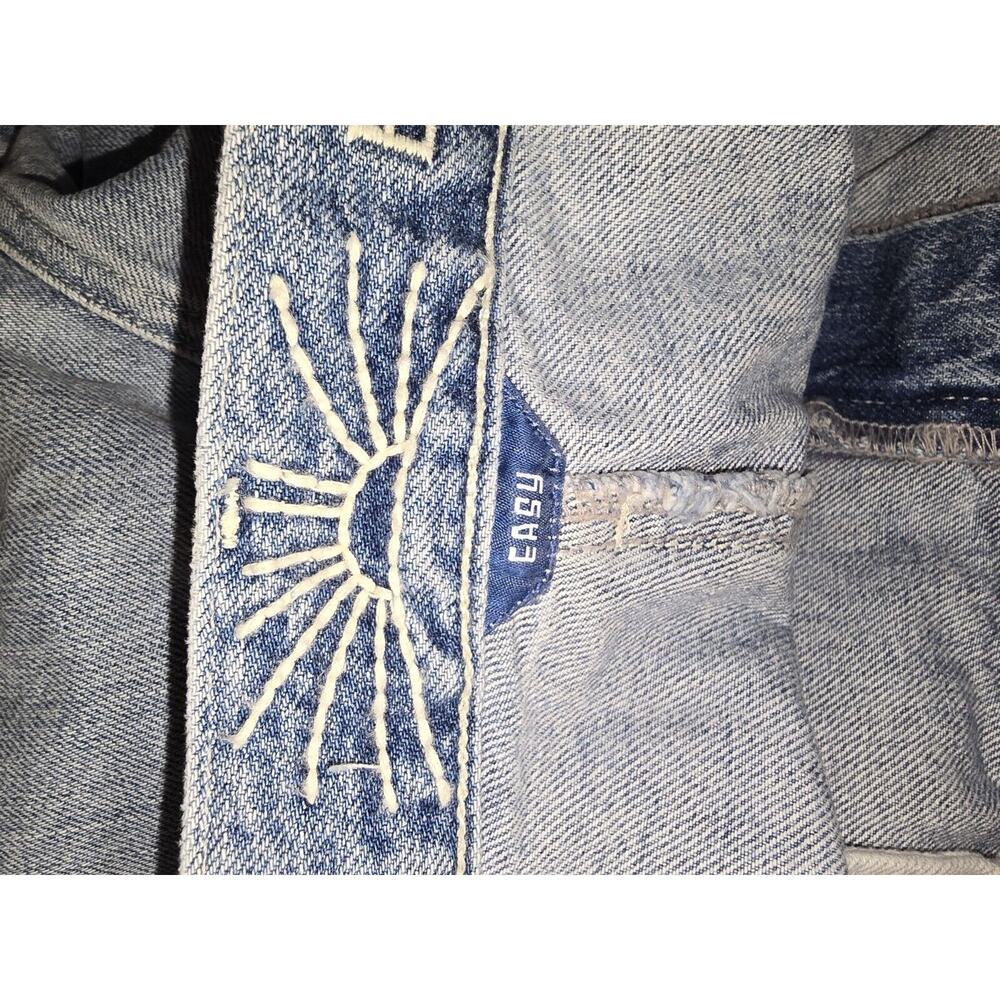 Daily Blue Easy Wide Leg Jeans Womens Size 28 Light Denim Easy Pant Pacific - Picture 11 of 15